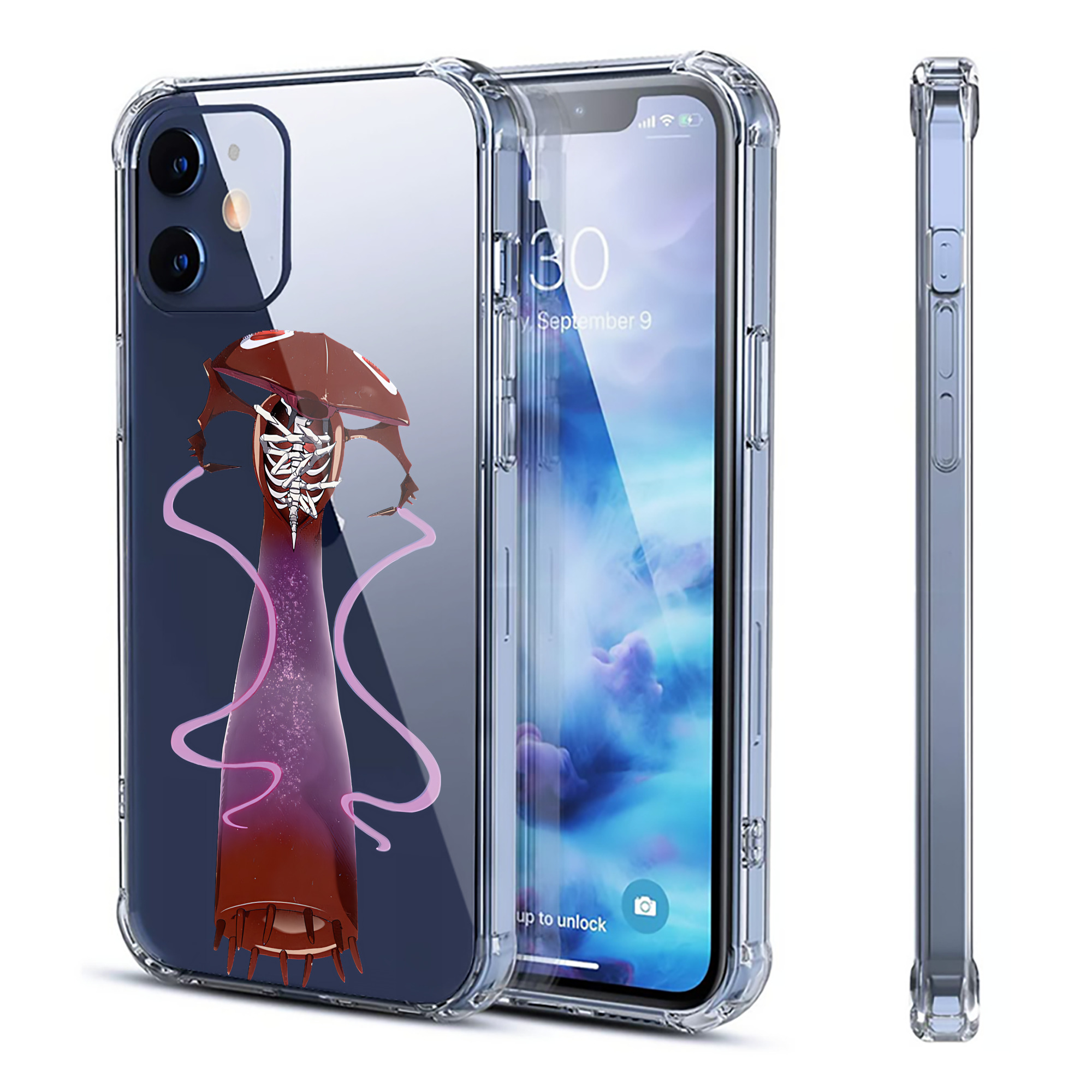 （画像用） EVA 新世紀エヴァンゲリオン 【iPhone 12シリーズ対応】透明スマホケース（クリアソフトケース）